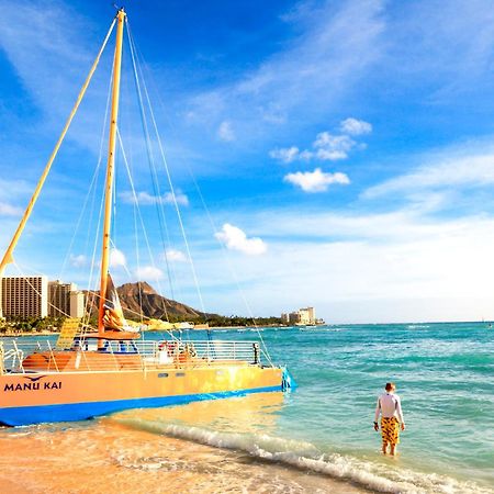City View Studio With Pool Access In Aloha Surf! Honolulu Bagian luar foto