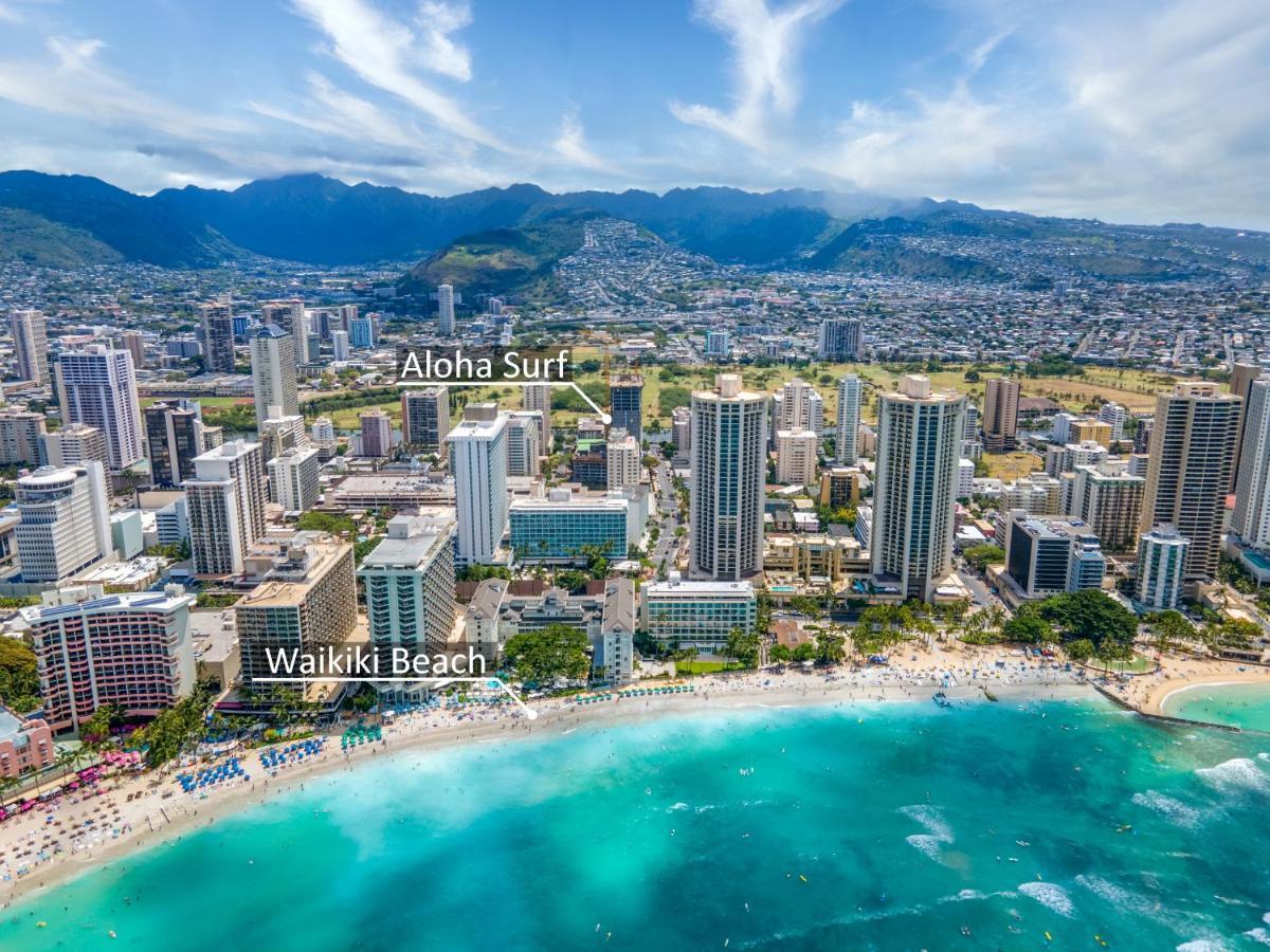 City View Studio With Pool Access In Aloha Surf! Honolulu Bagian luar foto